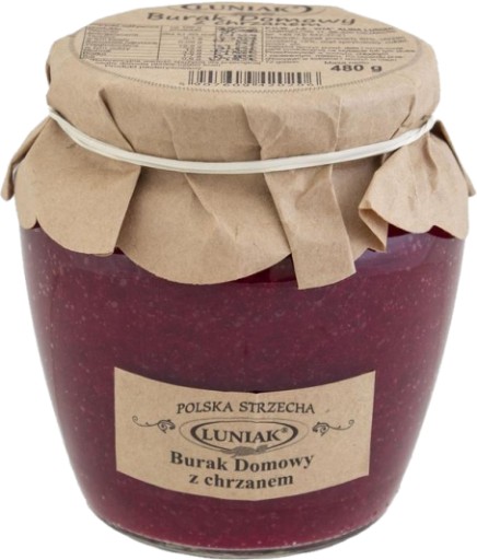 PD Domáca cvikla s chrenom LUNIAK 480g