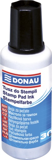 DONAU razítkovací atrament 30ml čierny na pečiatky