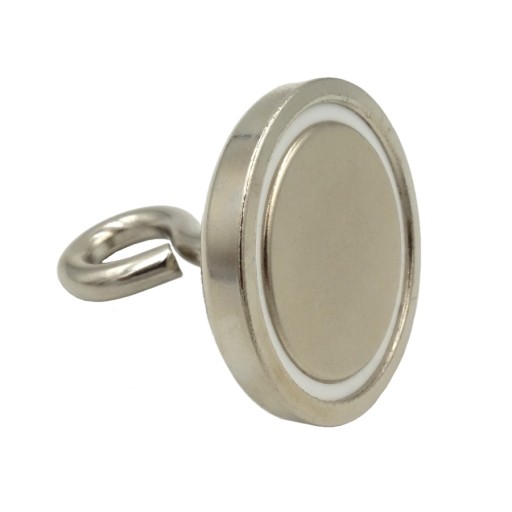 Neodymový magnet 42x8 mm 50kg s držiakom EAR