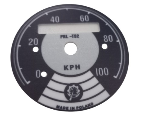 Číselník WSK PRL-T52 100 km/h