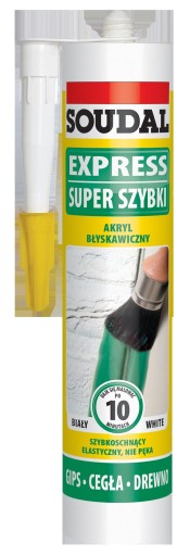 Akryl Soudal Express - biela