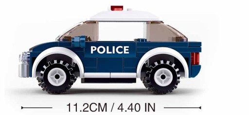 BLOCKI SLUBAN POLICAJNÁ CHASE POLICEJNÁ 106 EL.
