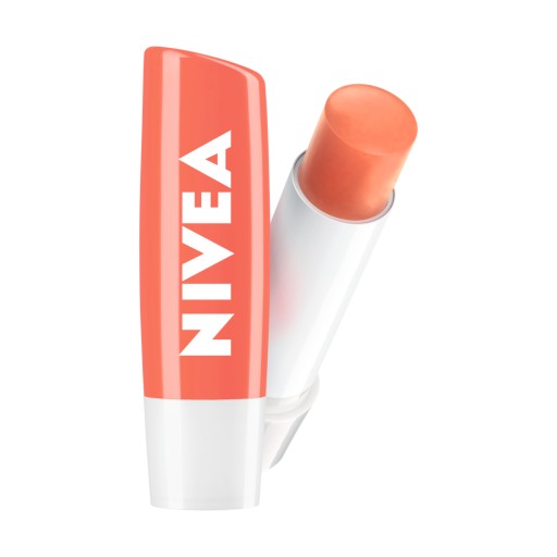NIVEA PEACH SHINE Ochranný hydratačný rúž 4,8g