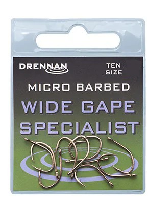 Ostnaté háky Drennan Wide Gape Specialist - veľ 12