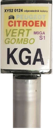 CITROEN PEUGEOT KGA M0GA VERT GOMBO AUTOLAK SCRATCH TOUCH ARA