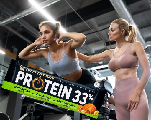NUTRITION GO ON PROTEIN BAR 33% 50g WPC PROTEIN IZOLÁT BEZ CUKRU