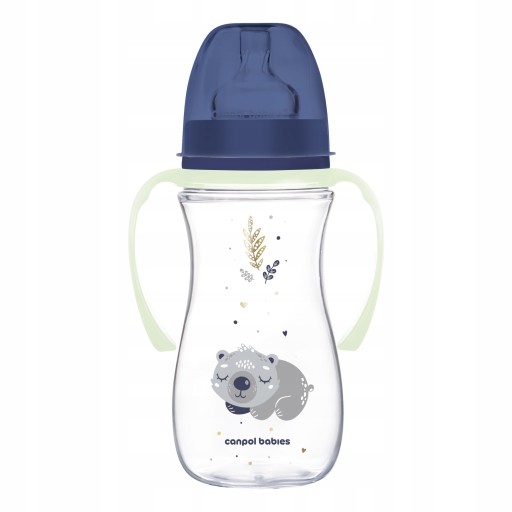 CANPOL ANTIKOLICKÁ FĽAŠA S OSVETLOVACÍMI RÚČKAMI KOALA 12m+ 300ml