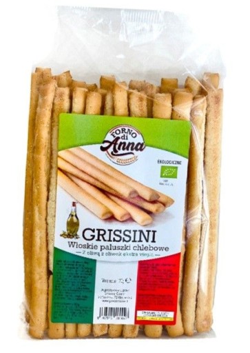 Grissini s bio olivovým olejom 120 g (FORNO DI ANNA) FORNO DI ANNA