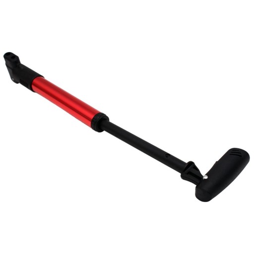 MINI RUČNÁ PUMPA NA BICYKEL S HLINÍKOVOU RÚČKOU pre NAFUKOVACÍ RÁM