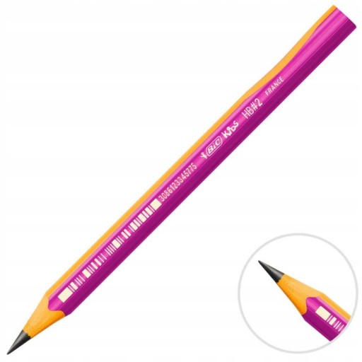 Ružová ceruzka BIC Kids Beginners na učenie sa písať