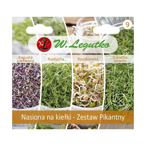 Semená na klíčky, korenistá superfood sada vitamínových bomb