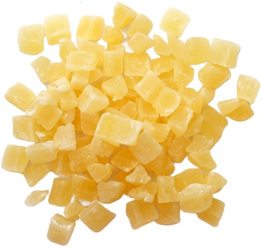 KANDIDOVANÝ ANANÁS KOCKOVÝ 500g KOCKOVÁ OBJEDNAČKA ZDRAVÁ KUCHYŇA