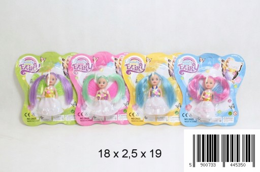 BÁBIKA VÍLA MINI BÁBIKA rôzne farby