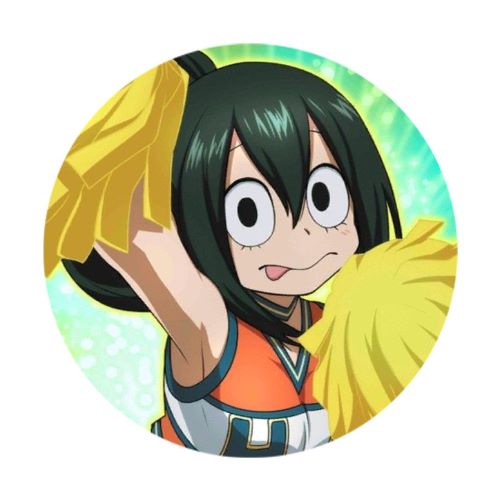 Vzor špendlíka Boku no Hero Academia Tsuyu2