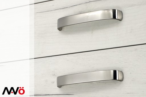 ÚCHYTKA NÁBYTKU KUCHYŇSKÁ SKRIŇKA ÚCHYTKA INOX ZÁSUVKA ÚCHYTKA 96MM