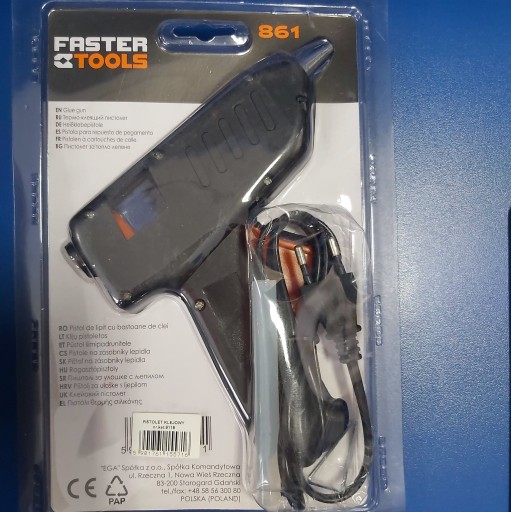 PIŠTOĽ LEPIACA 40W
