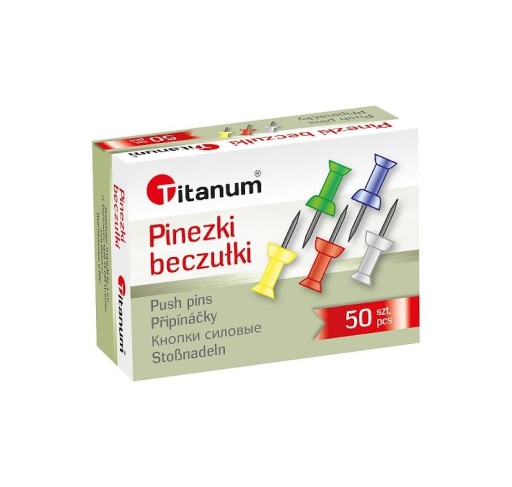 Farebné hlavňové kolíky, 50 ks