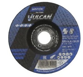 NORTON Shield 125x6,4 nerezová oceľ Norton Vulcan