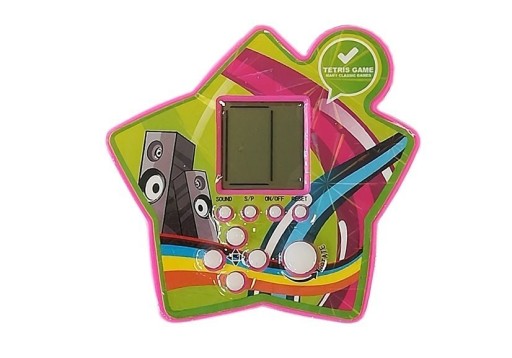 Elektronická vrecková hra Tetris Vianoce