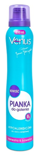 Venus LILY OF THE VALLEY & COTTON Pena na holenie 200 ml