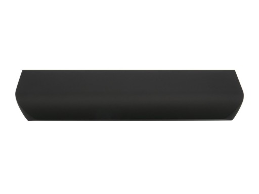 MATNÁ ČIERNA ÚCHYTKA NA NÁBYTOK, PREKRÝVANÁ, HRANA UA02 192 MM / 212 MM