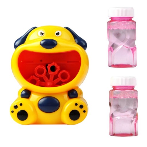 BUBLINOVÝ STROJ NA AKUMULÁTOR DOG + TEKUTÉ MIX COL