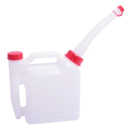 Plastový lievik kanister 1+0,4L, dvojkomorový