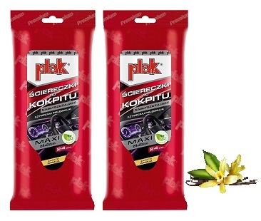 PLAK KOCKPIT SVIETIACE LÁTKY VANILKA MAXI