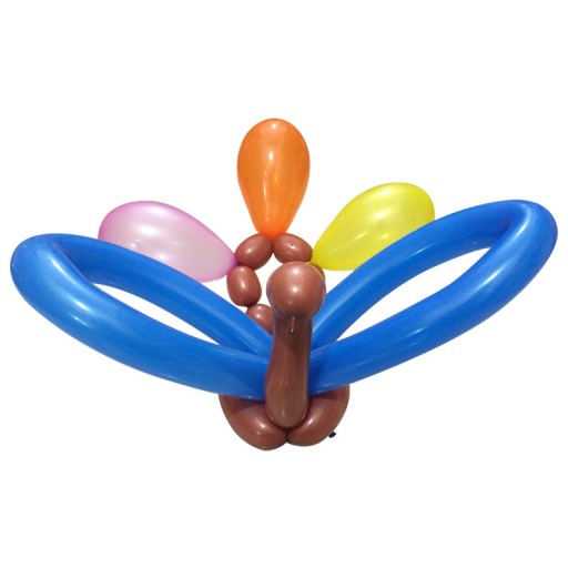 BALÓNKY NA KOTÚČENIE MODELOVANIA - 100 KS + PUMP
