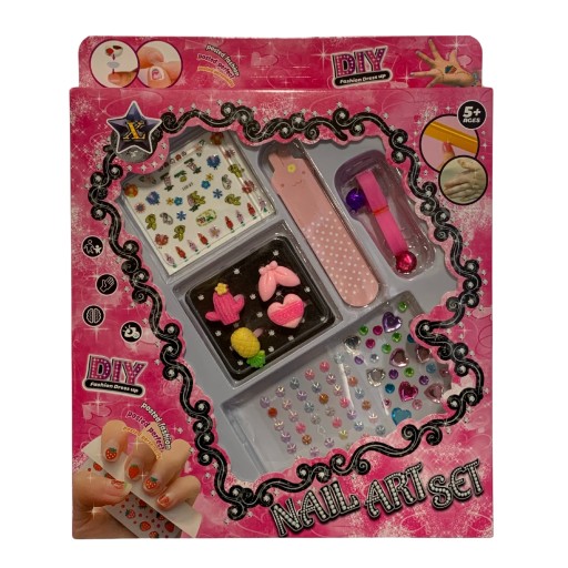 CREATIVE NAIL BEAUTY SET + NÁLEPKY
