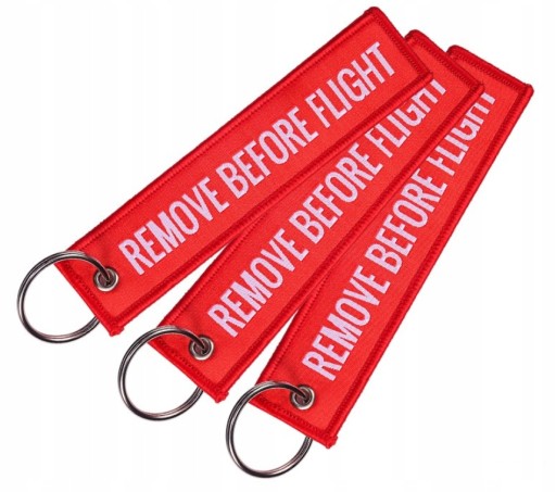 Prívesok na kľúče RBF REMOVE BEFORE FLIGHT