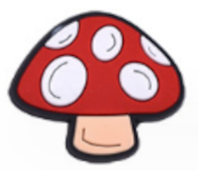 ODZNAKOVÝ ŠTÍTOK DO OBUV CROCS CROCS DEKORÁCIA HUBY HUBY