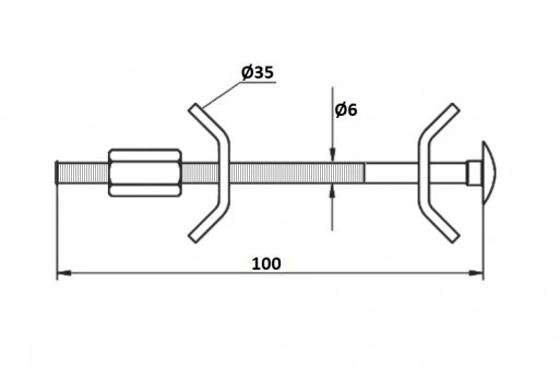KONEKTOR NA DESKY 100 MM - 2 KUS