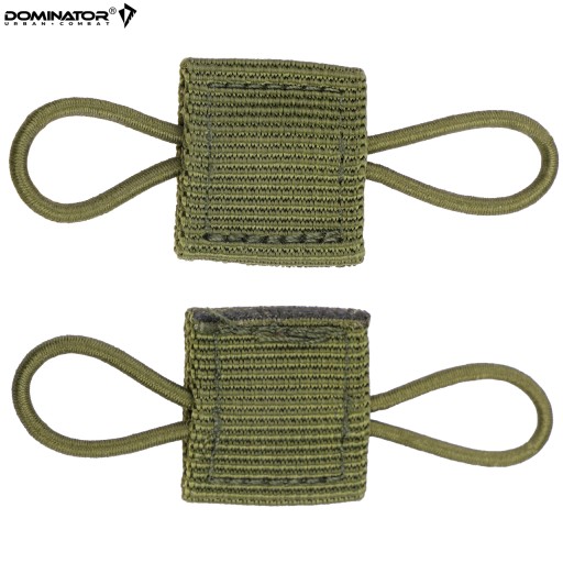 DRŽIAK MONTÁŽNEJ SLUČKY pre MOLLE LASER CUT DOMINATOR 4 ks OLIVE