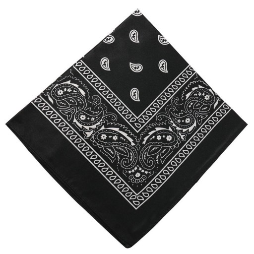 BANDAMSCARF, BANDANASCARF, BLACK