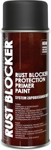 Rust Blocker Black DecoColor hrdzavý lak v spreji