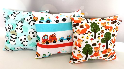 LiLo FLUFFY VANKÚŠ jasiek 30x30 pre deti bavlna100% silikónová gulička