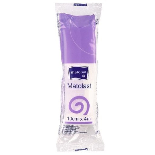 Matopat Matolast Nesterilný elastický obväz 10cm x 4m 1ks.