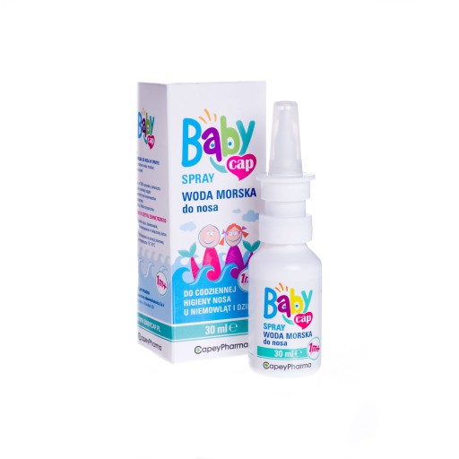 Baby Cap Spray morská voda do nosa 30 ml