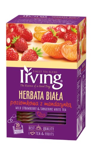 IRVING HORIZONTÁLNY BIELY ČAJ S TANGERÍNKOU 20 COPS