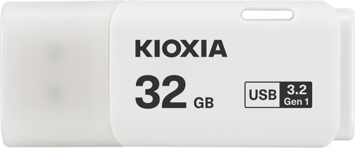 KIOXIA 32GB USB 3.0 kľúč Hayabusa U301 WHITE