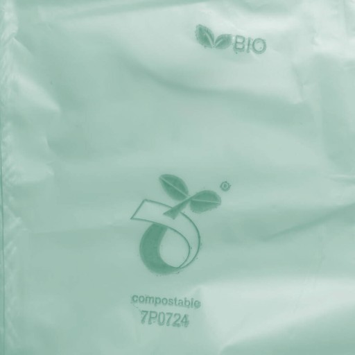 Biologicky rozložiteľné kompostovateľné vrecká ATEST 10L 10 ks