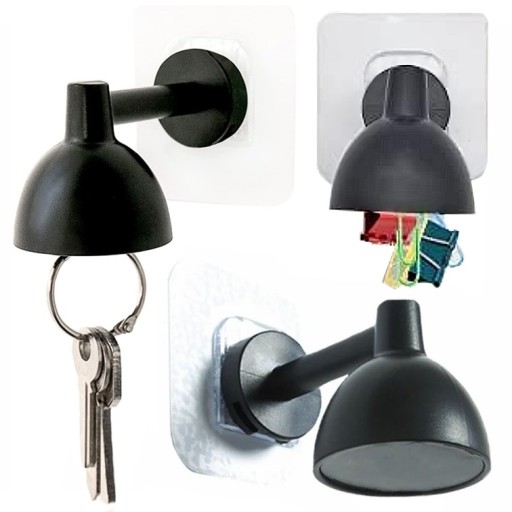 MAGNETICKÝ VEŠIAK NA KĽÚČE HÁČIK DRŽIAK MAGNETICKÁ LAMPA MAGNET FARBA