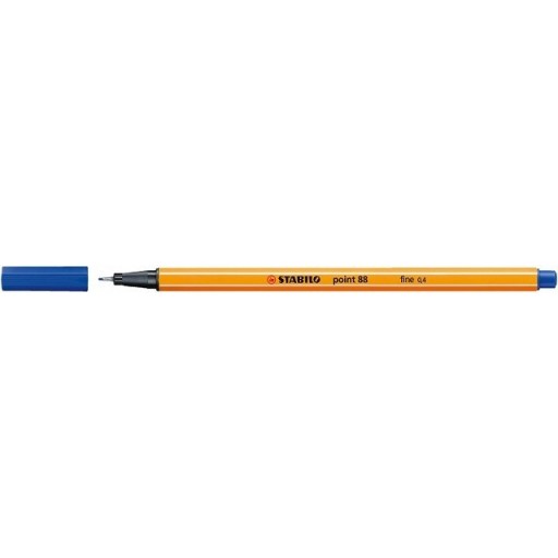 Jemná linka Stabilo Point 88, 0,4 mm, tmavo modrá
