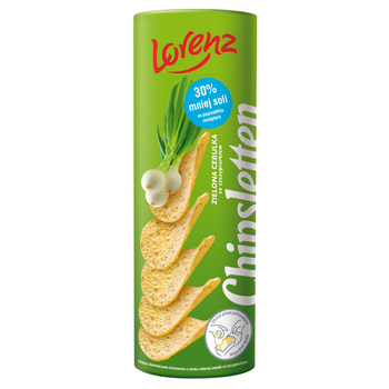 1x 100g LORENZ Chipsletten Zelená cibuľa