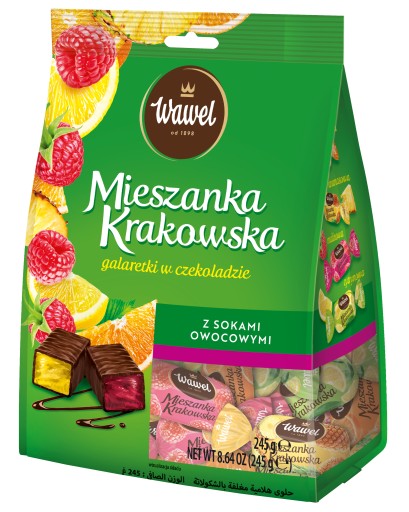 Želé v čokoláde Mieszanka Krakowska 245g