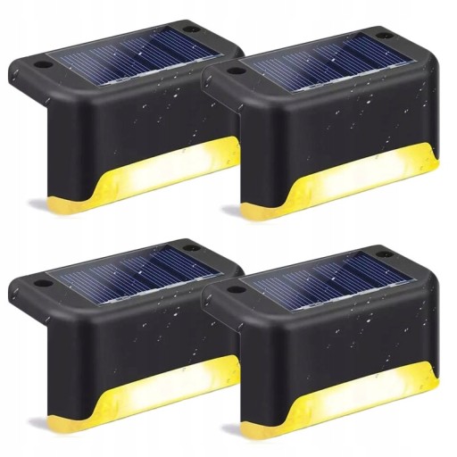 SOLÁRNE ZÁHRADNÉ SCHODISKO LED PRE TERASU VODOTĚSNÉ 4KS