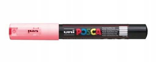 ZNAČOVAČ s farbou UNI POSCA PC-1M PASTEL CORAL