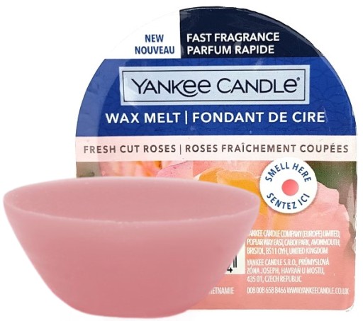 Vosk s vôňou Yankee Candle Fresh Cut Roses