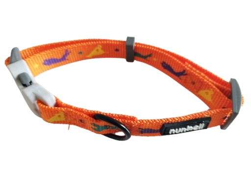 Látkový obojok pre PSA MAČKU, malý, patentný, odolný, pevný, 25-40 cm